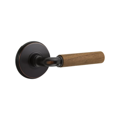 Emtek Select Dark Walnut Knobs and Levers Website Product Page.