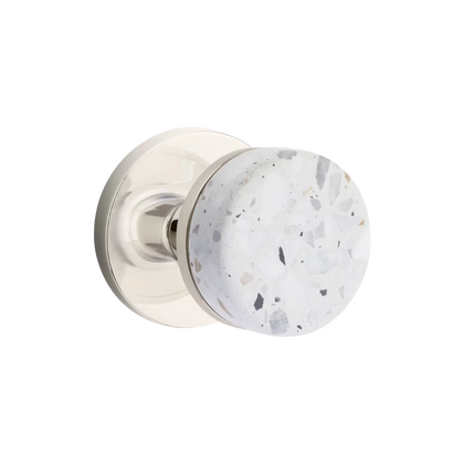 Emtek Select Terrazzo Levers and Knobs Sales Deck