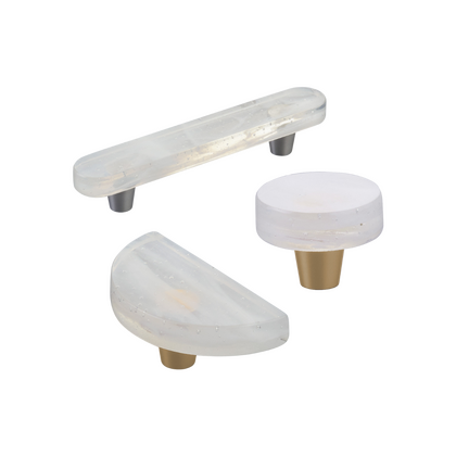 Schaub & Company Fused Glass Cabinet Hardware Collection Sales Deck